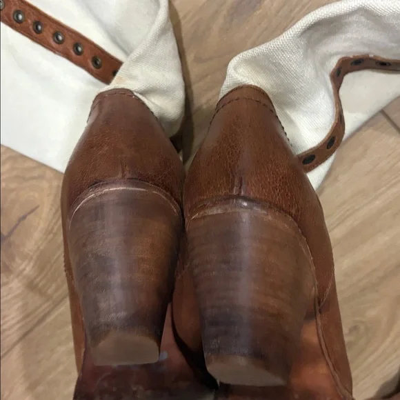 FRYE canvas and leather boots - Picture 11 of 16